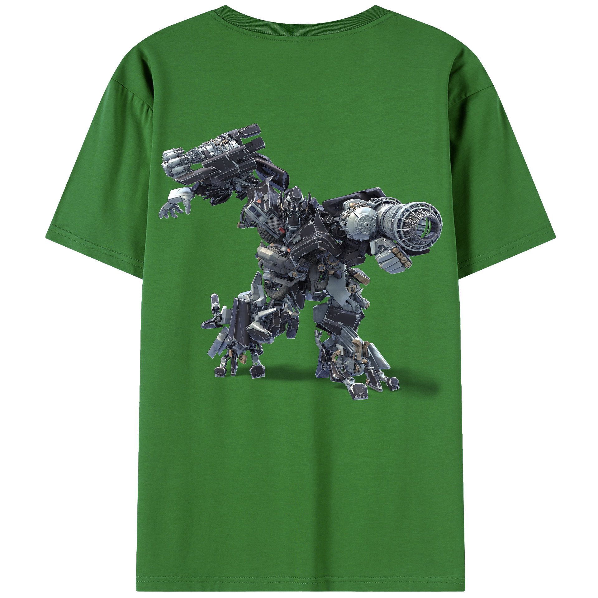 （画像用） Transformers トランスフォーマー レディース半袖Tシャツ(バックプリント)
